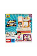 Eğitici Banyo Lavabo Pilli Pembe