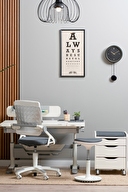 Creo Mobili Sirius Premium Çalışma Masası Gri Srpra