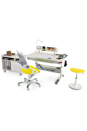 Creo Mobili Sirius Premium Plus Çalışma Masası Sarı Srppa-3