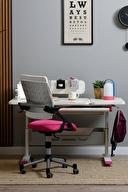 Creo Mobili Vega Advanced Çalışma Masası Fuşya Vgada