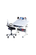 Vega Çalışma Masası Takımı minivega-advanced MVADA-1 Ekru Antrasit