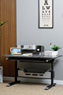 Creo Mobili Vega Standart Çalışma Masası Antrasit Gri Vgstd