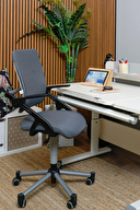 Creo Mobili Vega Plus Sandalye Antrasit / Beyaz