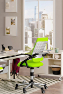 Creo Mobili Vega Plus Sandalye Yeşil / Yeşil