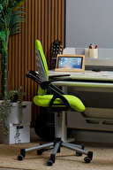 Creo Mobili Vega Plus Sandalye Yeşil / Yeşil