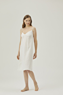 Pamuk&Pamuk Kadın İp Askılı Gecelik W24597BYZ