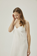 Pamuk&Pamuk Kadın İp Askılı Gecelik W24597BYZ