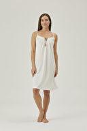 Pamuk&Pamuk Kadın İp :Askılı Gecelik W24642BYZ