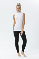 Pamuk&Pamuk Kadın Balıkçı Yaka Kolsuz Tshirt UW026.BYZ