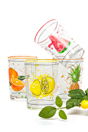 Rakle Fresh Meşrubat Bardağı Seti 4'lü 510 cc