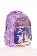 Kaukko Kids&Love Sırt Çantasi (Aynali-Taşli Lama) L5093