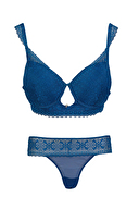 New Bra Kadın Desteksiz Sütyen Külot Takım 4006.K.MVI