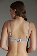 New Bra Kadın Dantelli Destekli Sütyen 3023.GR