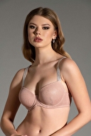 New Bra Kadın Dantelli Desteksiz Sütyen 9016.PDR