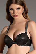 New Bra Kadın Dantelli Çift Destekli Sütyen 9017.K.YSL