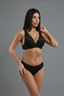 New Bra Kadın Desteksiz Sütyen Külot Takım 4156.SYH