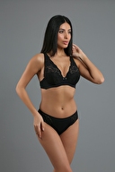 New Bra Kadın Desteksiz Sütyen Külot Takım 4156.SYH