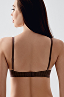 New Bra Kadın Desenli Desteksiz Sütyen 1792.KHVRNG