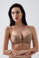 New Bra Kadın Desenli Desteksiz Sütyen 1792.BJ