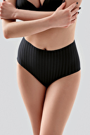 New Bra Kadın Yüksel Bel Bato Desenli Külot 9211.SYH