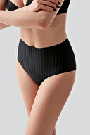 New Bra Kadın Yüksel Bel Bato Desenli Külot 9211.SYH