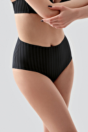 New Bra Kadın Yüksel Bel Bato Desenli Külot 9211.SYH