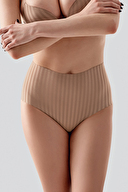 New Bra Kadın Yüksel Bel Bato Desenli Külot 9211.BJ