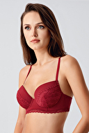 New Bra Kadın Dantelli Desteksiz Sütyen 8390.BRD