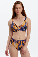 Louren Kadın Toparlayıcı Bikini Takımı B1673MOR