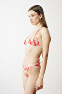 Louren Kadın Üçgen Bikini B1912KRMZ