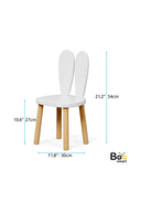 Bee Smart Naturel 1 Sandalyeli Masa Set