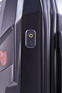 Zampago Blinker Ekranlı Led Işıklı Valiz - Siyah ZG-LG1-B