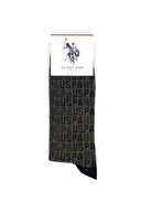 U.S. Polo Assn. Erkek Soket Çorap 2'li BONE-SK21.VR027