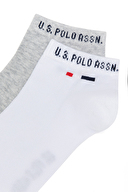 U.S. Polo Assn. Erkek 2'li Patik Çorap JAMES-2-IY23.VR013