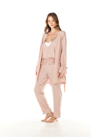 Feyza Kadın 3'lü Pijama Takımı 4837