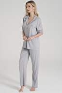 Pijadore Kadın Pijama Takımı 1602GRI