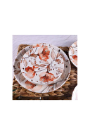 Tulu Porselen Klasik Pasta Seti 7 Parça