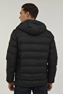 Lumberjack Erkek Mont AS00928164 EVEREST COAT SIYAH