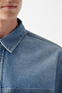 Mavi Erkek Kot Gömlek M0210031-82947