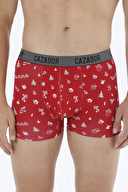 Cazador Erkek Desenli Boxer 9323RNK