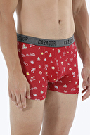 Cazador Erkek Desenli Boxer 9323RNK