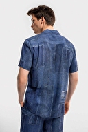 Loft Erkek Kısa Kol Gömlek LF2036288 BLE