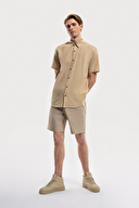 Loft Erkek Kısa Kol Gömlek LF2035478 BEI