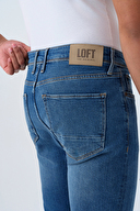 Loft Justin Erkek Kot Pantolon LF2039446 DN12439
