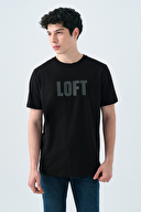 Loft Erkek Tişört LF2038465 BLK