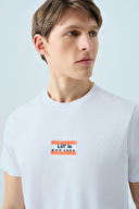 Loft Erkek Tişört LF2038783 WHT