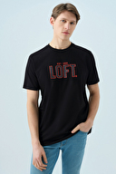 Loft Erkek Tişört LF2038687 BLK