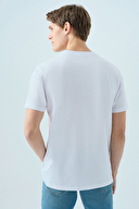 Loft Erkek Tişört LF2038687 WHT