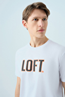 Loft Erkek Tişört LF2038687 WHT