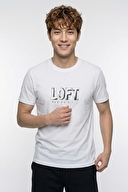 Loft Erkek Tişört LF2042490 WHT